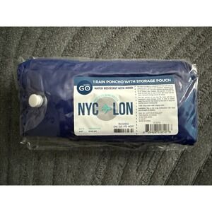 Gotta GO RAIN poncho With Storage Pouch And Hood Reusable Water‎ Resistant OSFM